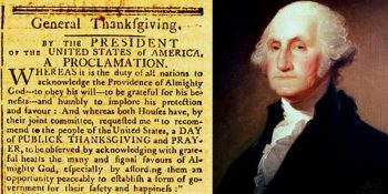 Thanksgiving Proclamation Of 1789 - The Settlement Project